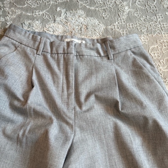 Abercrombie & Fitch Women Gray Dress Pants Size 12 - Picture 2 of 9